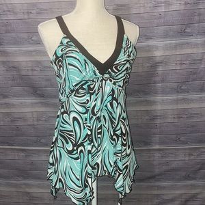 Vol.1 Sleeveless Handkerchief style top